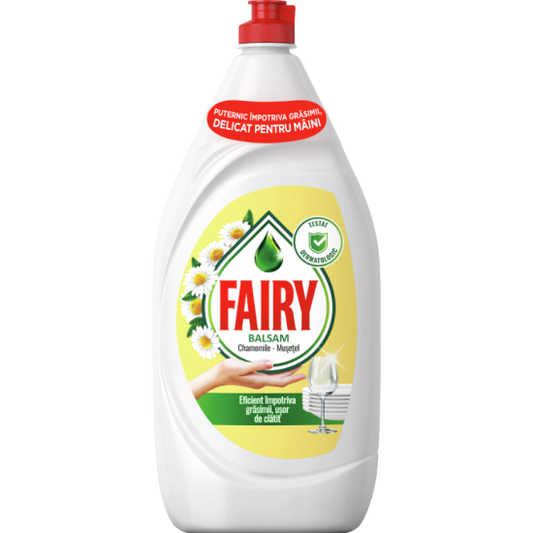 Detergent de vase Fairy Sensitive Chamomile and Vitamin E, 450ml