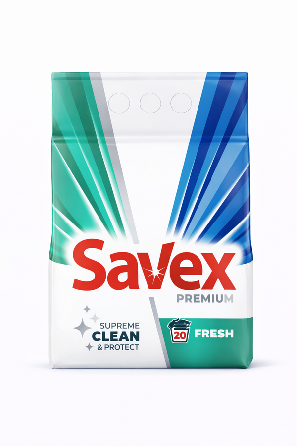 Ariel Savex Premium Fresh Universal Detergent Automat, 2 kg – 25 Spălări