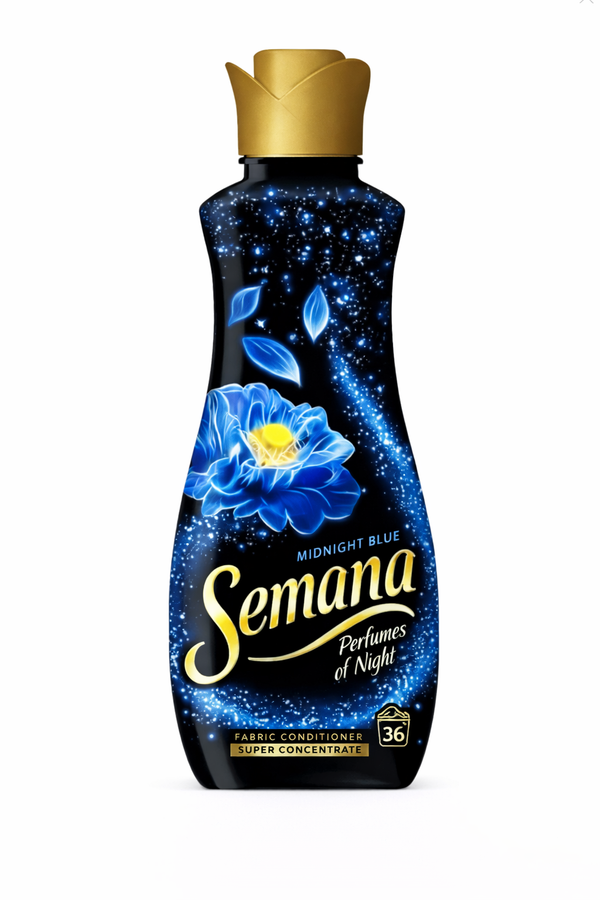Semana Balsam de Rufe Parfumuri de Noapte Albastru Miezul Nopții, 800 ml