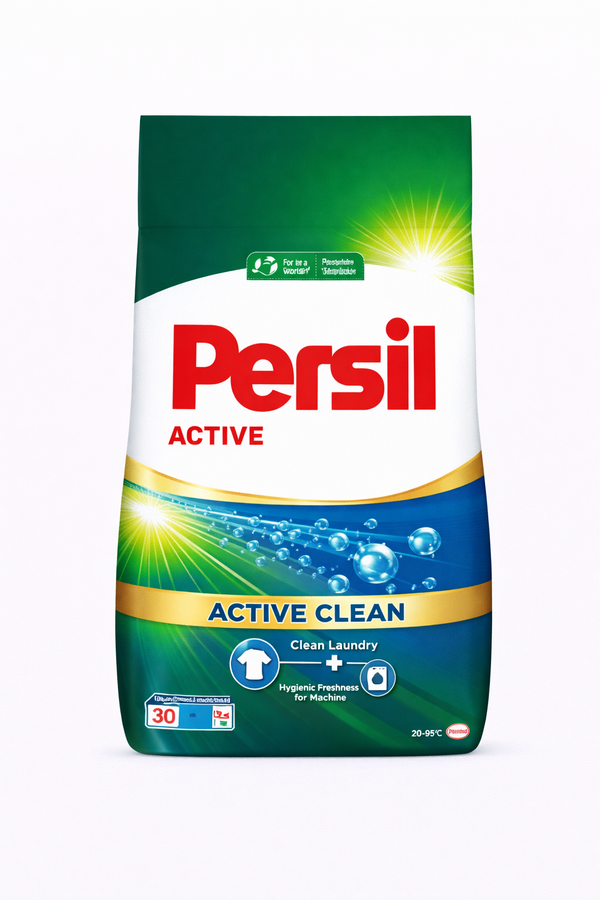 Persil Active Clean Detergent Pudră Automat, 2,25 kg – 30 Spălări
