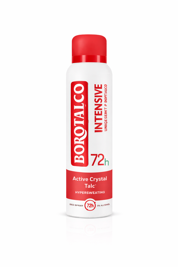 Deodorant Spray Borotalco Intensive Active Crystal Talc 72h – Protecție Intensivă