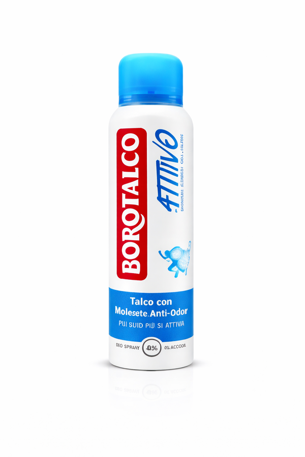 Deodorant Spray Borotalco Active Talco Anti-Odor 48h – Protecție Activă