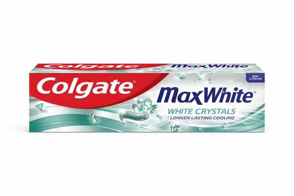Pastă de Dinți Colgate Max White White Crystals – Albire Vizibilă – 75 ml