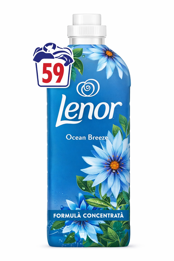 Lenor Ocean Breeze Balsam de Rufe Lenor, 1,239 L – 59 Spălări