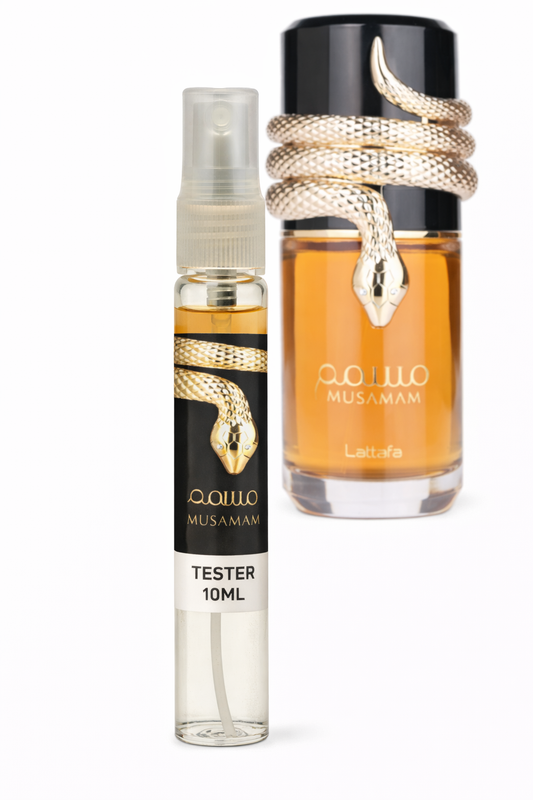 Apa de Parfum Musamam Lattafa – Tester 10 ml | Parfum Oriental Intens Unisex